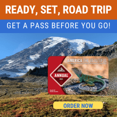 Experience over 2,000 natural, historic, and cultural sites in the United States with the America the Beautiful, and also helps support our site!