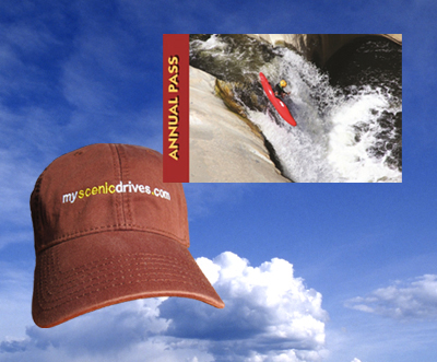 myscenicdrives.com Cap and America the Beautiful Interagency Pass have free standard shipping until 12/31!