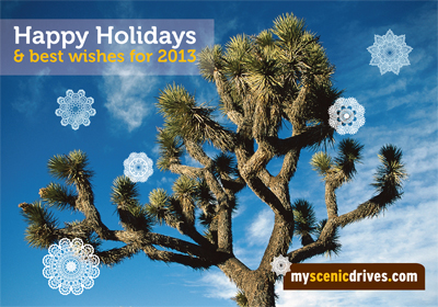 Happy Holidays from all of us at myscenicdrives.com