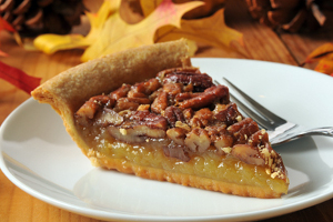 A slice of Pecan Pie