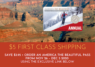 America the Beautiful with $3.95 on First Class USPS Shipping!