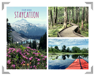 Staycation Collage