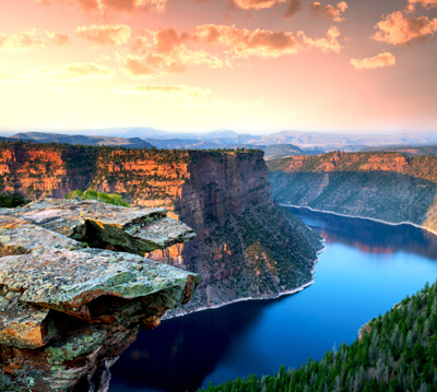 The Flaming Gorge Recreation Area